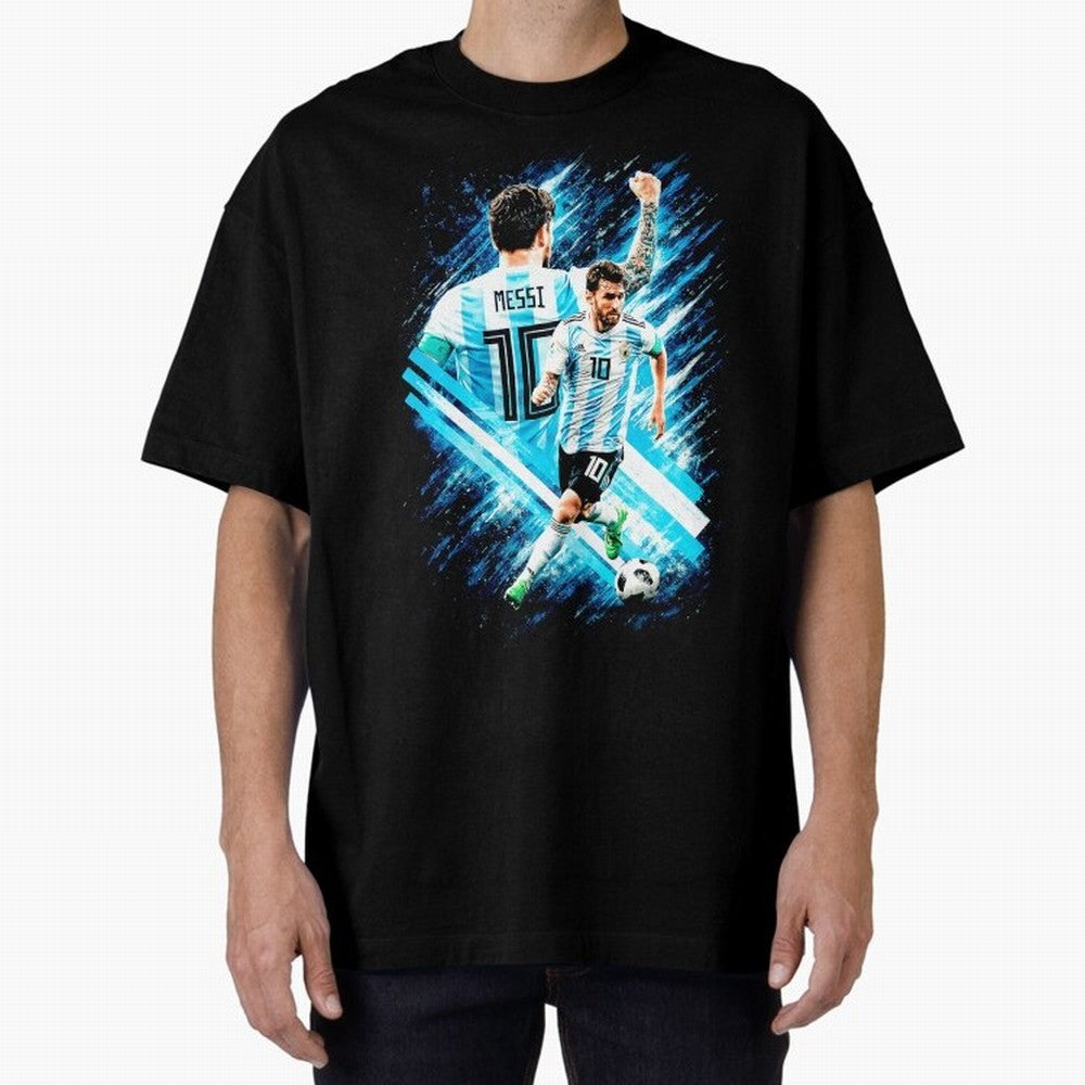 Messi Football Legend Pride Classic T-Shirt Stand Proud for Global Football Passion for FIFA World Cup 2026 Group Stage, Filled with Cristiano Ronaldo, Haaland and CR7, Brazil, Portugal and Argentina, Vintage Soccer Flavor, Modern Football Stars,
