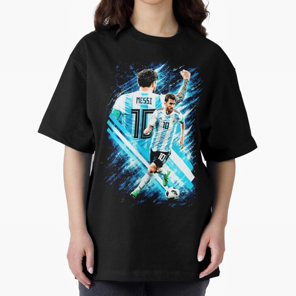 Messi Football Legend Pride Classic T-Shirt Stand Proud for Global Football Passion for FIFA World Cup 2026 Group Stage, Filled with Cristiano Ronaldo, Haaland and CR7, Brazil, Portugal and Argentina, Vintage Soccer Flavor, Modern Football Stars,