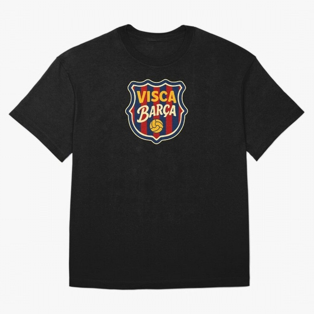 BAR-CE-LON-A Logo FC Merchandise Classic T-Shirt Fuel the Hype around FIFA World Cup 2026 for Fans of Messi, CR7 and Mbappe and Germany, Bringing Global Supporter Spirit, Legendary Goals, National Colors and Tournament Celebration; Great for Watch