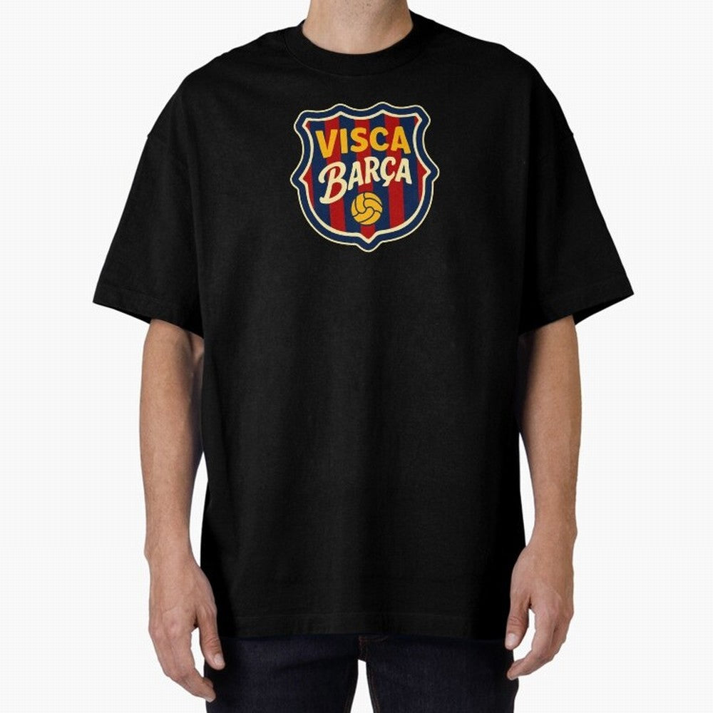 BAR-CE-LON-A Logo FC Merchandise Classic T-Shirt Fuel the Hype around FIFA World Cup 2026 for Fans of Messi, CR7 and Mbappe and Germany, Bringing Global Supporter Spirit, Legendary Goals, National Colors and Tournament Celebration; Great for Watch