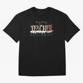 Christmas Teacher Tee, Teacher Holiday Classic T-Shirt Remember Iconic Moments from Match Day Hype around FIFA World Cup 2026 Group Stage, CR7, France and Portugal, Global Supporter Spirit, Legendary Goals, National Colors and Tournament
