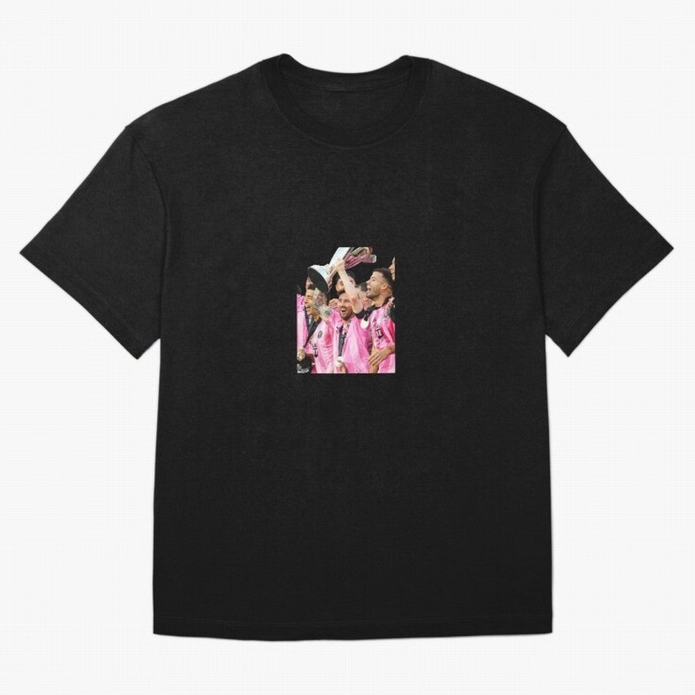 Inter Miami MLS Oversized T-Shirt Turn Up for FIFA World Cup 2026 Spirit, Inspired by Brazil, Portugal and Argentina, Messi, CR7 and Mbappe, Football History, Final Match Energy, Crowd Noise and Once in a Lifetime Moments; Ideal for Football Dads,