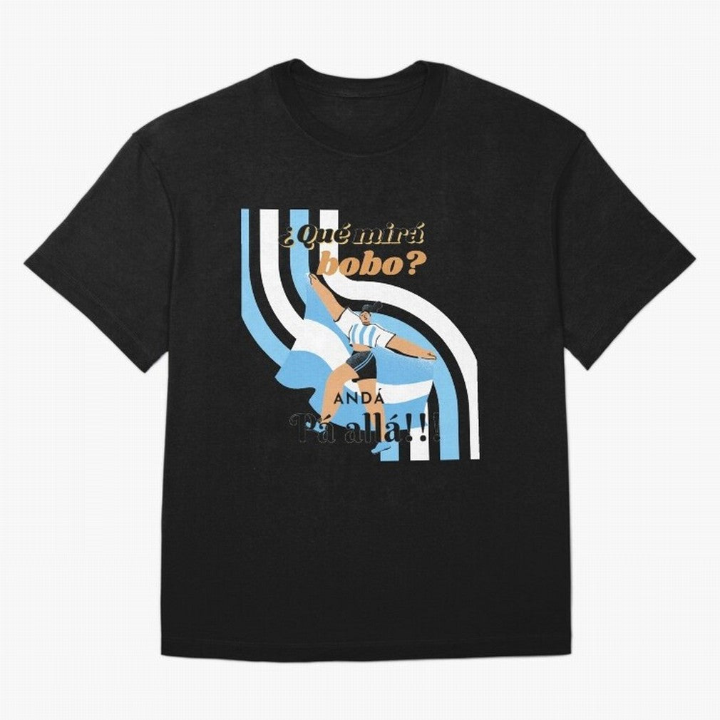 Vintage Messi Argentina Que Mira Classic T-Shirt Experience the Global Stage of Match Day Hype around FIFA World Cup 2026 USA Canada Mexico, Cristiano Ronaldo, Haaland and CR7, Spain, Global Supporter Spirit, Legendary Goals, National Colors and