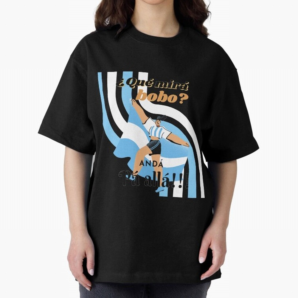 Vintage Messi Argentina Que Mira Classic T-Shirt Experience the Global Stage of Match Day Hype around FIFA World Cup 2026 USA Canada Mexico, Cristiano Ronaldo, Haaland and CR7, Spain, Global Supporter Spirit, Legendary Goals, National Colors and