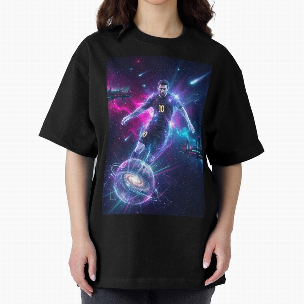 Lionel Messi The Eternal GOAT Of Another Galaxy - (Version 4) Active T-Shirt Elevate the FIFA World Cup 2026 USA Canada Mexico Journey through Cristiano Ronaldo Highlights, Brazil, Portugal and Argentina Pride, Vintage Soccer Flavor, Modern
