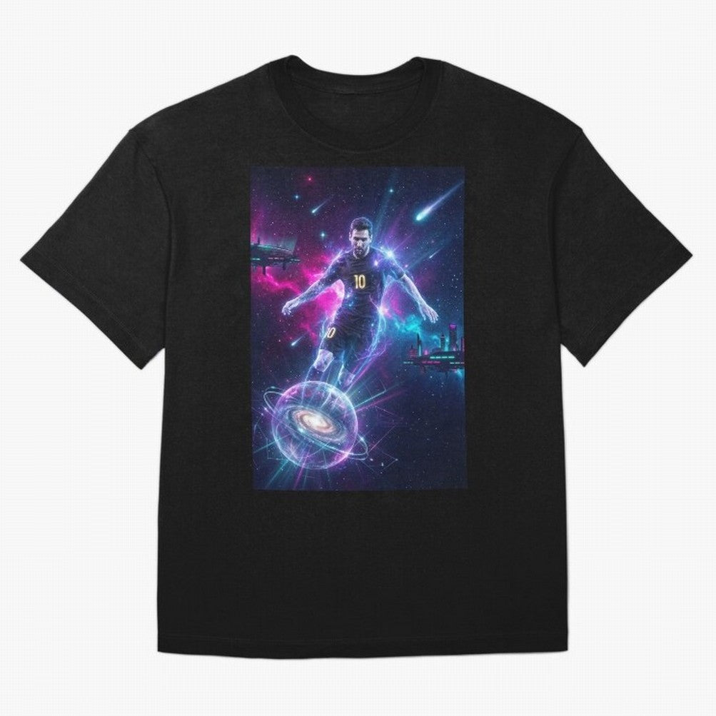 Lionel Messi The Eternal GOAT Of Another Galaxy - (Version 4) Active T-Shirt Elevate the FIFA World Cup 2026 USA Canada Mexico Journey through Cristiano Ronaldo Highlights, Brazil, Portugal and Argentina Pride, Vintage Soccer Flavor, Modern