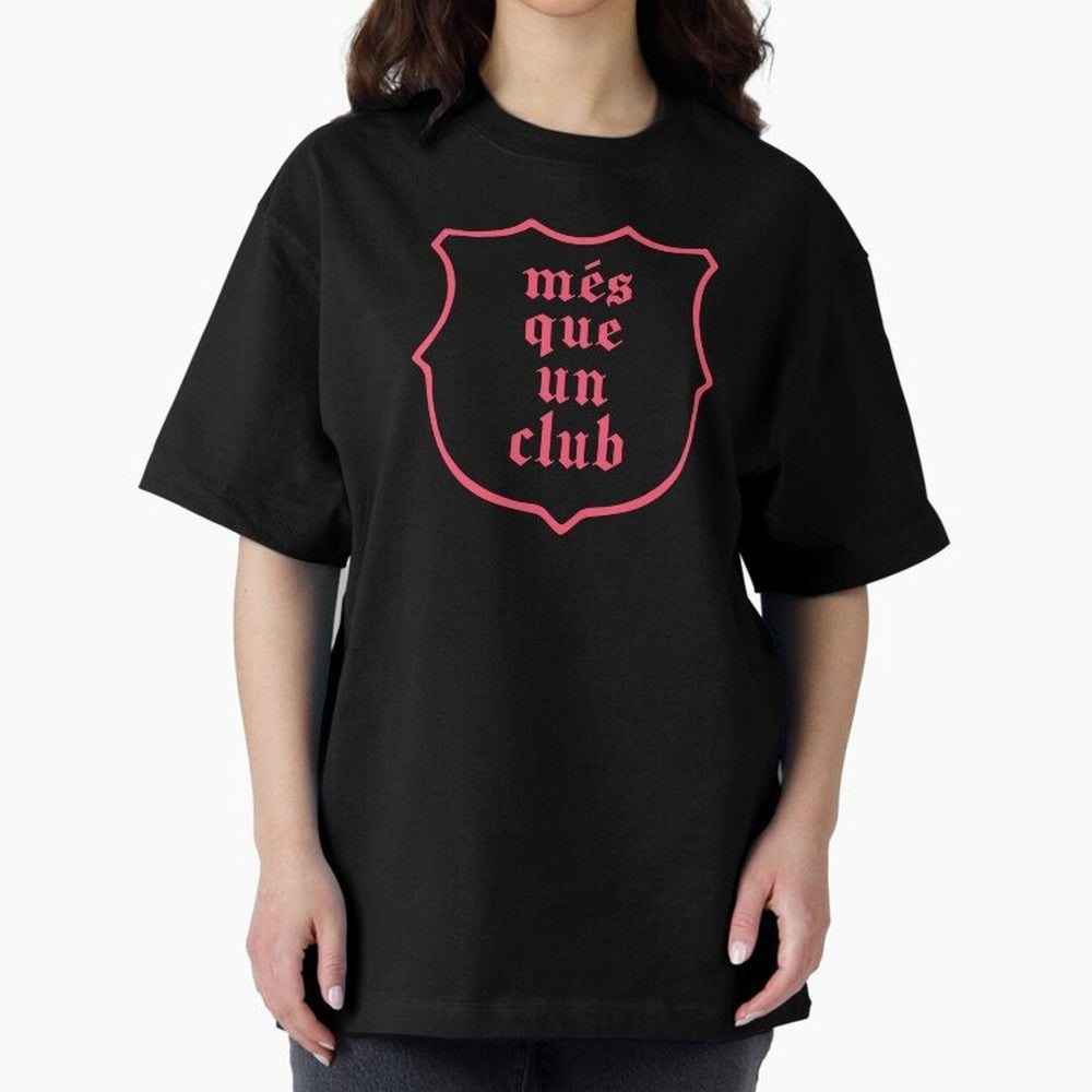 Barca Mes Que Un Club Badge Classic T-Shirt Step into FIFA World Cup 2026 Group Stage Spirit, Highlighting Argentina and Brazil, Haaland, Championship Spirit, Famous Goals, Roaring Crowds and International Football Unity; Created for Match Day