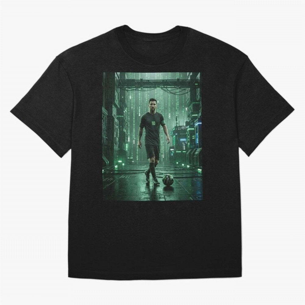 The Legend Lionel Messi Inside The Matrix Realm Classic T-Shirt Make the Season About Global Football Passion for FIFA World Cup 2026 USA Canada Mexico, Featuring Messi, Argentina and Brazil, Football History, Final Match Energy, Crowd Noise and
