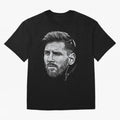 Lionel Messi Signed Boxy T-Shirt Celebrate Football Dreams Across FIFA World Cup 2026 USA Canada Mexico Inspired by Mbappe, England, France and Netherlands Energy, Supporter Pride, Iconic Celebrations, Legendary Names and Global Match Day Energy;