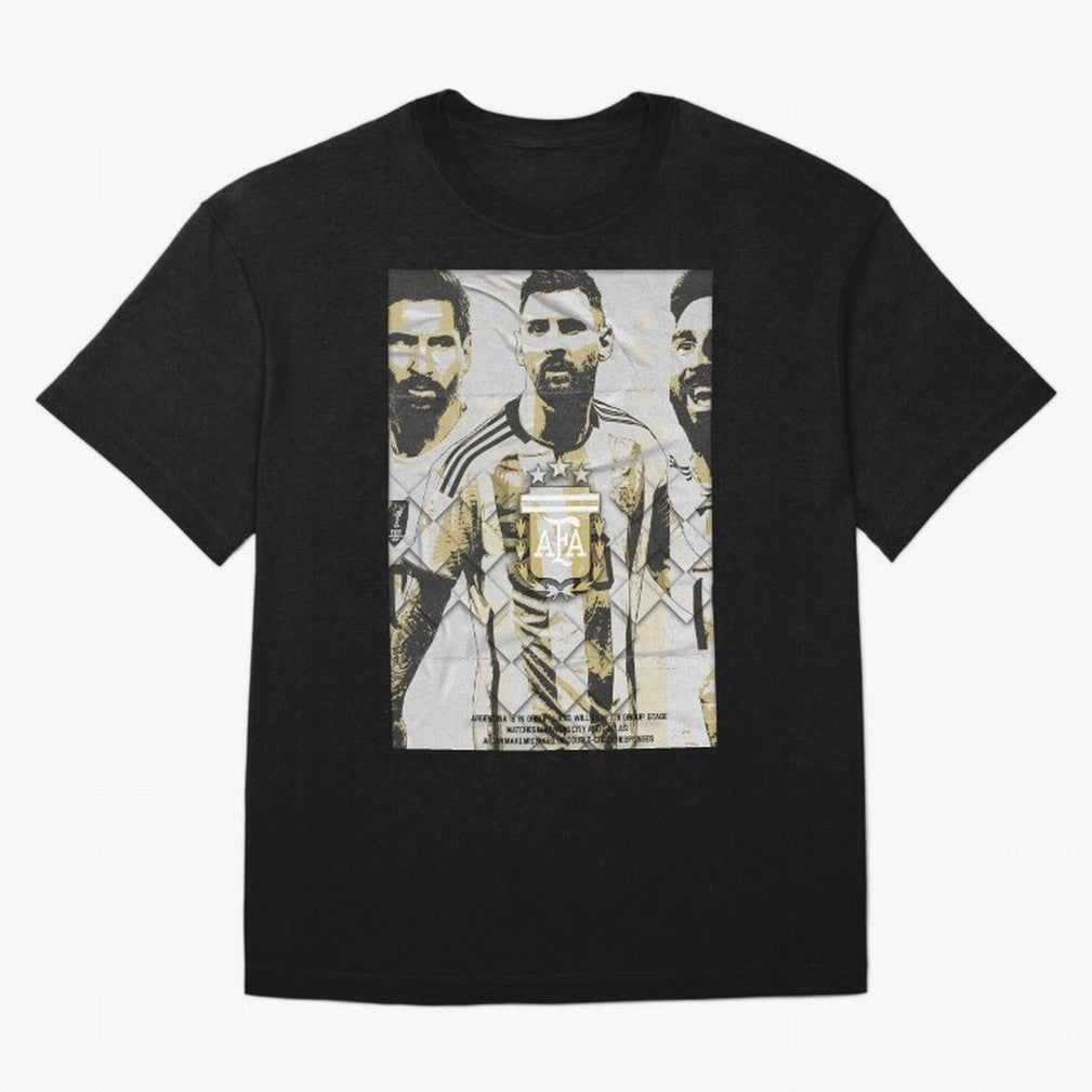 Messi AFA World Cup Champion Art Classic T-Shirt Experience FIFA World Cup 2026 Group Stage Spirit, Made for Argentina and Brazil, Cristiano Ronaldo, Haaland and CR7, Football History, Final Match Energy, Crowd Noise and Once in a Lifetime Moments;