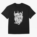 BLACK WHITE Lionel Messi watercolor illustration Classic T-Shirt Celebrate Unforgettable Nights in Global Football Passion for FIFA World Cup 2026 USA Canada Mexico, with CR7, Spain and Netherlands, Football Festival Excitement, Trophy Ambitions,