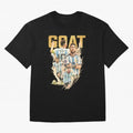GOAT Lionel Messi watercolor illustration Oversized T-Shirt Showcase Global Football Passion for FIFA World Cup 2026, Built around Messi, Brazil, Global Supporter Spirit, Legendary Goals, National Colors and Tournament Celebration; Perfect for