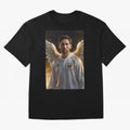 Lionel Messi An Ange Oversized T-Shirt Back the Journey through Global Football Passion for FIFA World Cup 2026 Group Stage, Connected to CR7 and Messi, Germany, Match Day Excitement, Supporter Culture, Golden Goals and Global Football Passion;