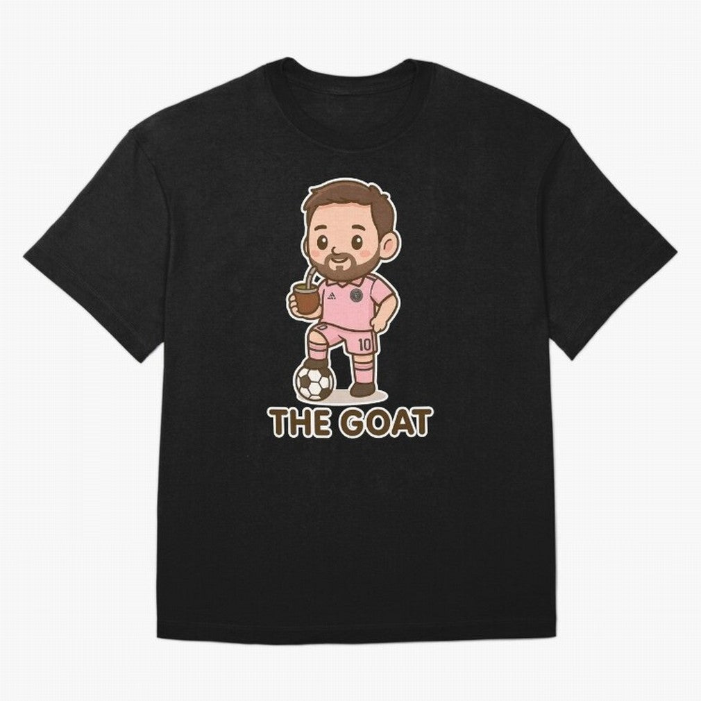 Messi The Goat - Messi The Flea - Messi 10 Classic T-Shirt Get Ready for FIFA World Cup 2026 Filled with Mbappe and Neymar, England Energy, Tournament Hype, Historic Matchups, Family Viewing Parties and Global Sports Pride; Perfect for Supporters
