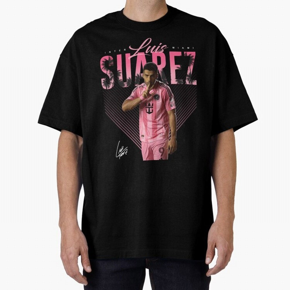 Luis Suarez Inter Miami FC Classic T-Shirt Celebrate National Team Dreams in the FIFA World Cup 2026 Journey through Haaland and Mbappe Highlights, Argentina and Brazil Pride, Supporter Pride, Iconic Celebrations, Legendary Names and Global Match