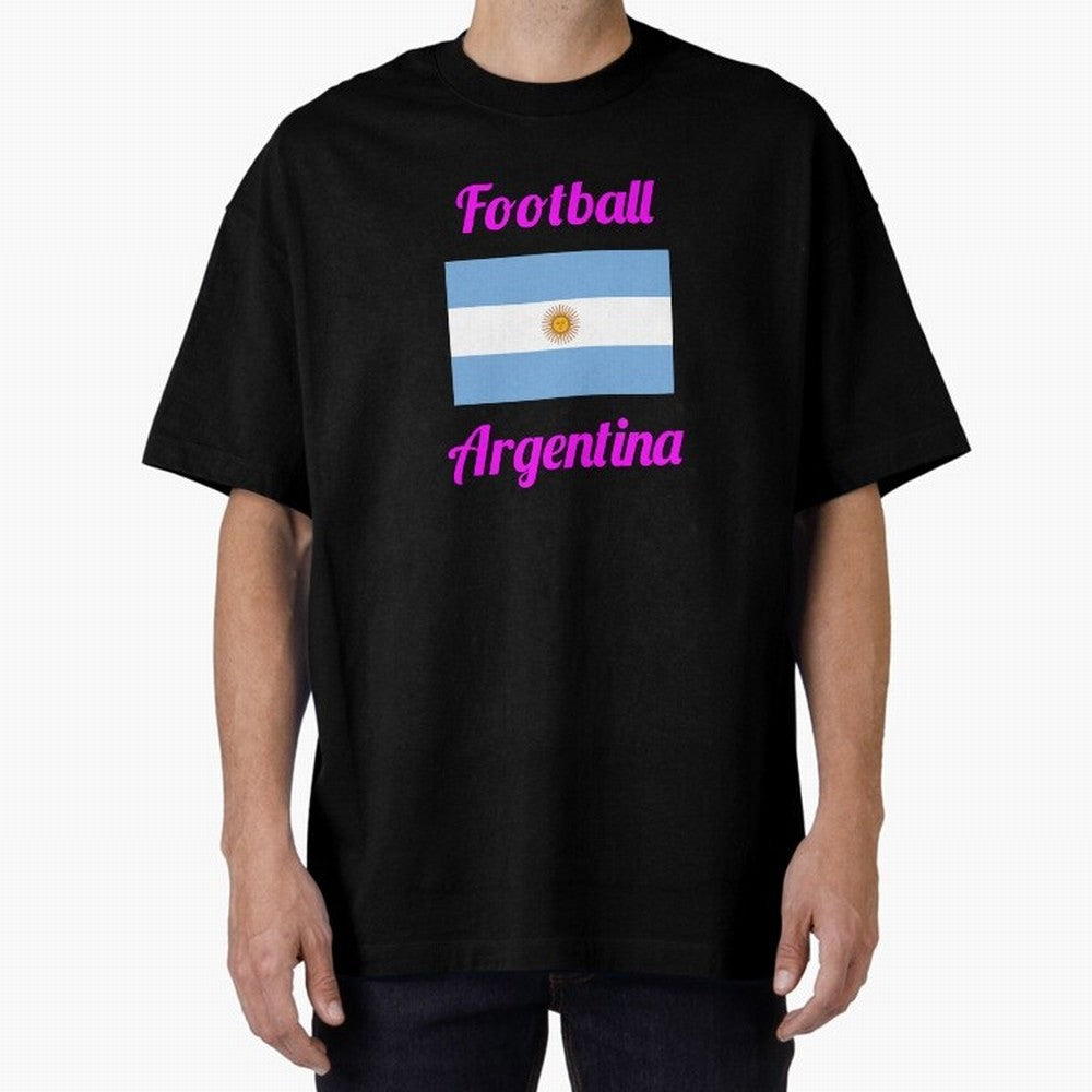 Argentina Football Flag ¨C Albiceleste Soccer Supporter Classic T-Shirt Bring Trophy Dreams to FIFA World Cup 2026 Group Stage Spirit, Featuring England, France and Netherlands, CR7 and Messi, Football Passion, Legendary Performances, Festival