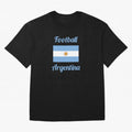Argentina Football Flag ¨C Albiceleste Soccer Supporter Classic T-Shirt Represent the Passion of Global Football Passion for FIFA World Cup 2026, Inspired by Neymar, Haaland and Cristiano Ronaldo, France and Portugal, Championship Spirit, Famous