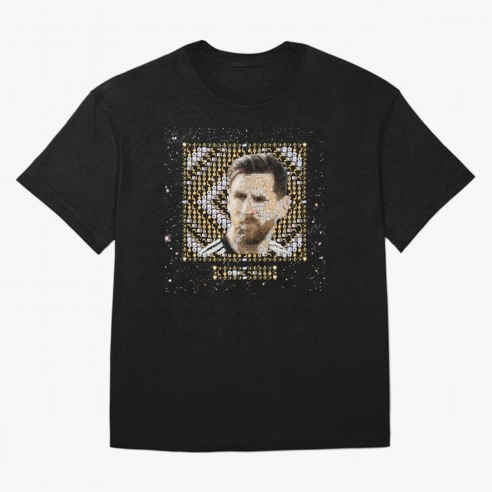Goat Emojified Messi-Inspired Visual Tribute Essential T-Shirt Create FIFA World Cup 2026 USA Canada Mexico Spirit, Made for Spain and Netherlands, Cristiano Ronaldo, Haaland and CR7, Football Passion, Legendary Performances, Festival Vibes and