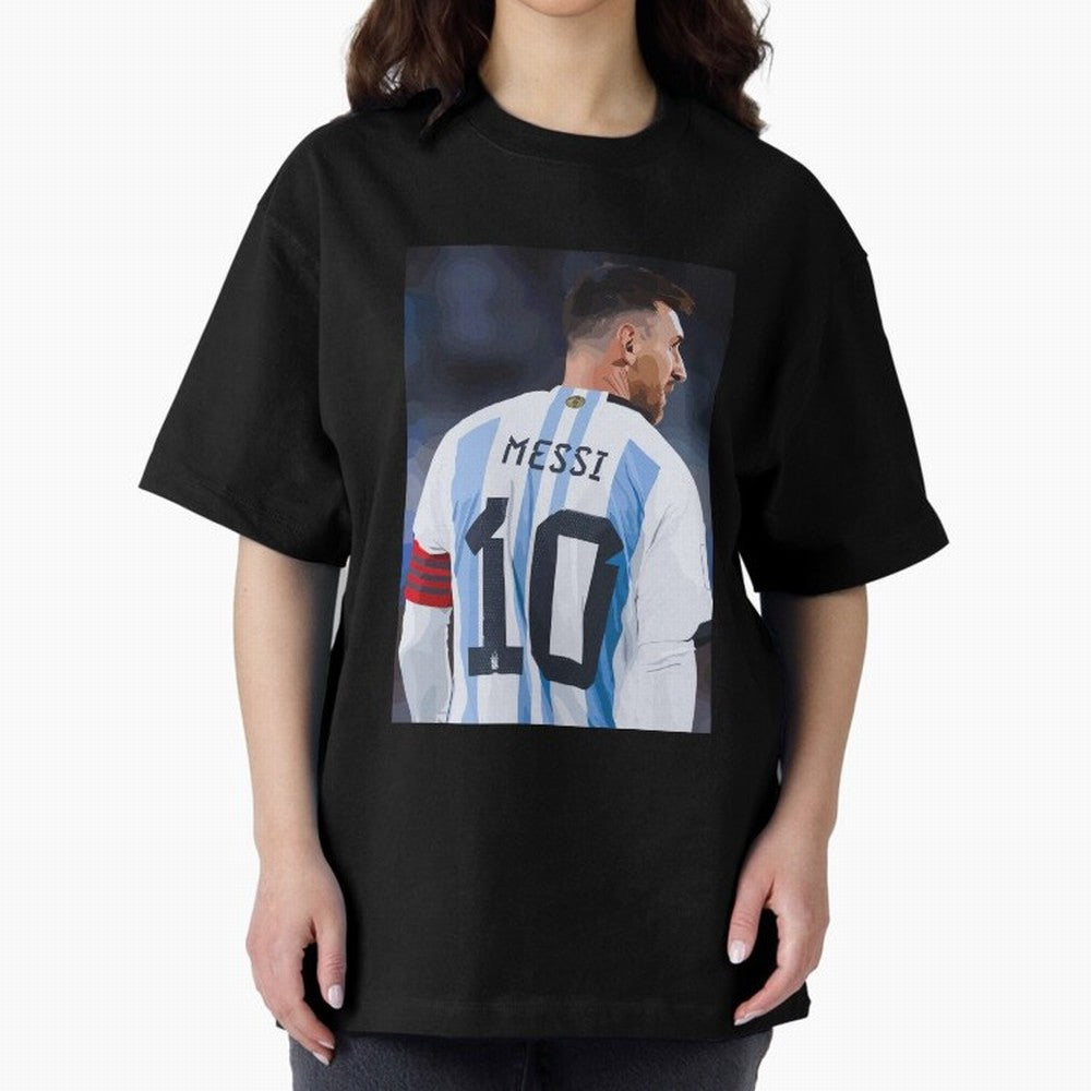 World Cup Soccer Football Lionel Messi Argentina Classic T-Shirt Cheer for FIFA World Cup 2026 Group Stage Highlighting Messi, CR7 and Mbappe, Argentina Energy, Supporter Pride, Iconic Celebrations, Legendary Names and Global Match Day Energy; Made