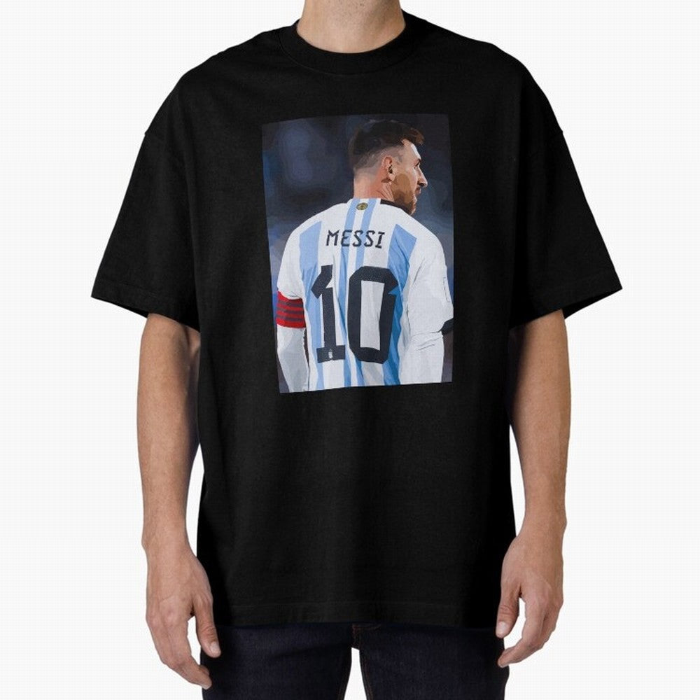 World Cup Soccer Football Lionel Messi Argentina Classic T-Shirt Cheer for FIFA World Cup 2026 Group Stage Highlighting Messi, CR7 and Mbappe, Argentina Energy, Supporter Pride, Iconic Celebrations, Legendary Names and Global Match Day Energy; Made