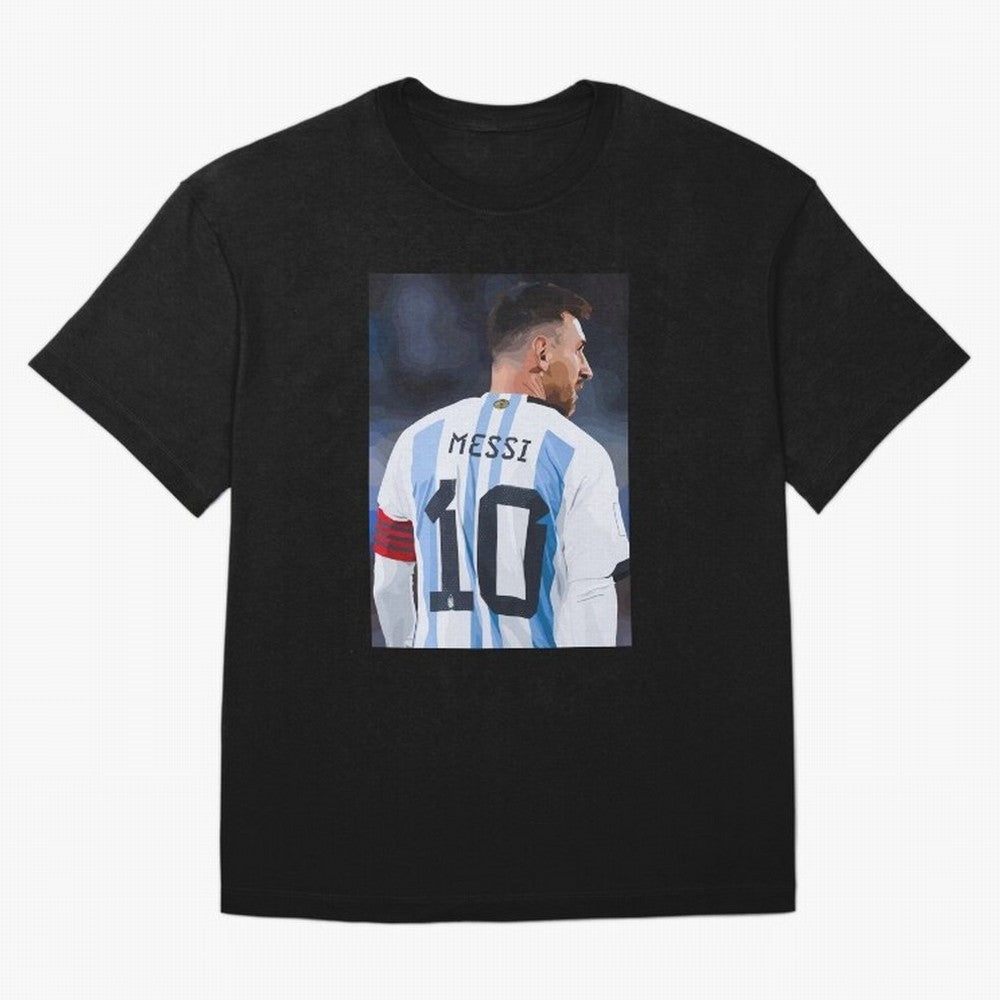 World Cup Soccer Football Lionel Messi Argentina Classic T-Shirt Cheer for FIFA World Cup 2026 Group Stage Highlighting Messi, CR7 and Mbappe, Argentina Energy, Supporter Pride, Iconic Celebrations, Legendary Names and Global Match Day Energy; Made