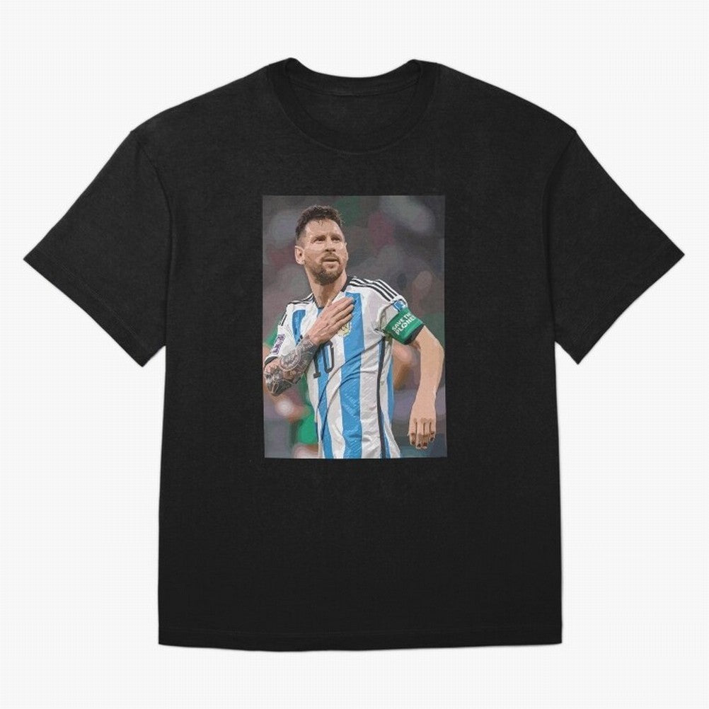World Cup Soccer Football Lionel Messi Argentina Classic T-Shirt Capture the FIFA World Cup 2026 USA Canada Mexico Journey through Messi, Neymar and Mbappe Highlights, Portugal, Spain and Germany Pride, Fan Favorite Moments, National Team Passion,