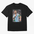 World Cup Soccer Football Lionel Messi Argentina Classic T-Shirt Capture the FIFA World Cup 2026 USA Canada Mexico Journey through Messi, Neymar and Mbappe Highlights, Portugal, Spain and Germany Pride, Fan Favorite Moments, National Team Passion,