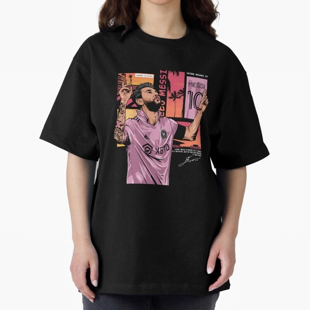 Messi Inter Miami Classic T-Shirt Join the Countdown to the FIFA World Cup 2026 Group Stage Journey through Haaland and Mbappe Highlights, France Pride, Stadium Memories, Football Loyalty, International Chants and Championship Tradition; Ideal for