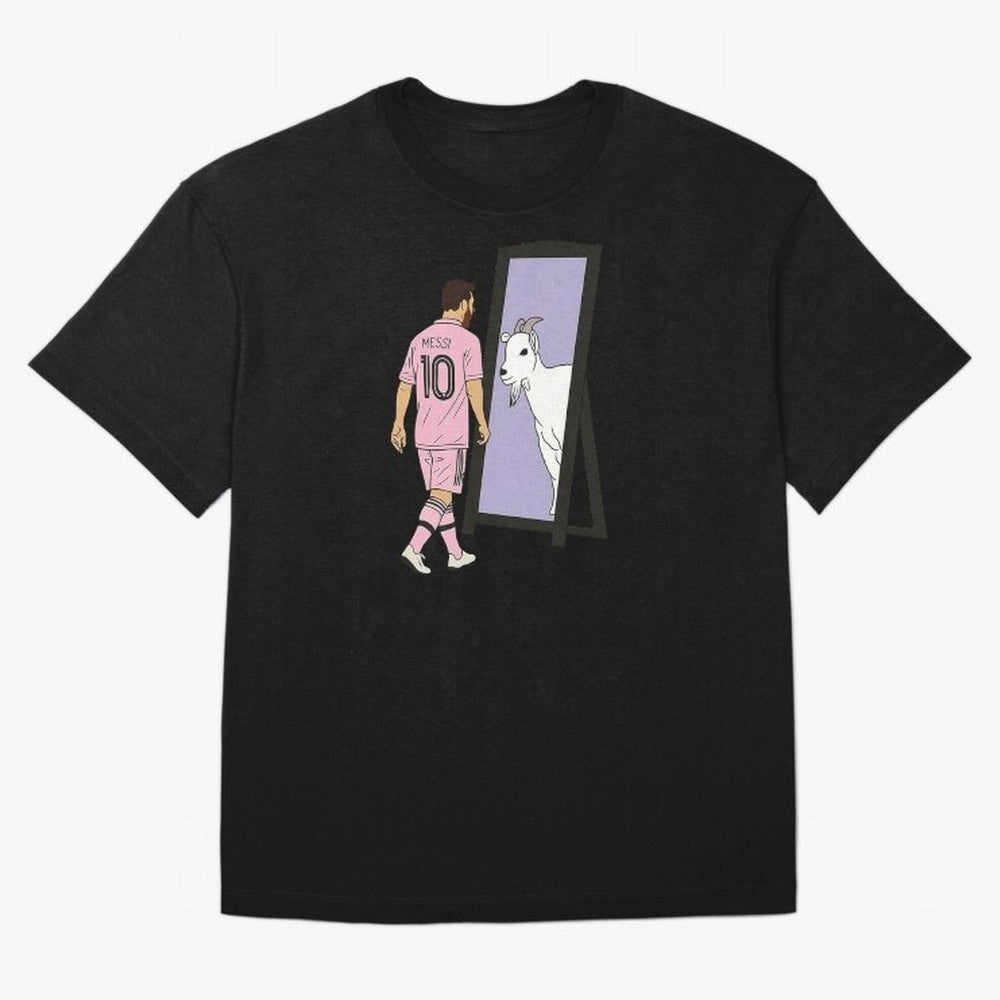 Messi Inter Miami Oversized T-Shirt Celebrate Supporters United by FIFA World Cup 2026 Spirit, Celebrating Argentina, Cristiano Ronaldo, Haaland and CR7, Global Supporter Spirit, Legendary Goals, National Colors and Tournament Celebration; Great