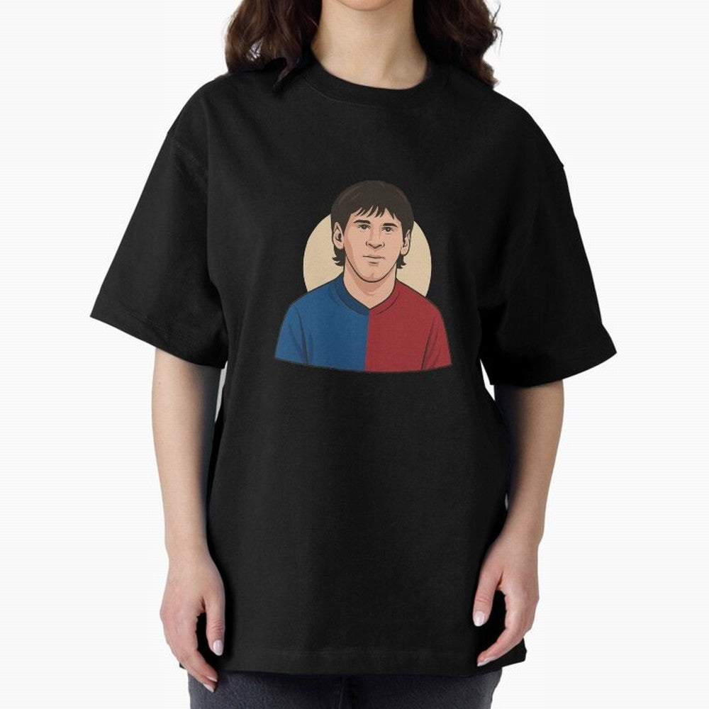 messi 2009 Oversized T-Shirt Turn Football Passion into FIFA World Cup 2026 Made for Neymar, Haaland and Cristiano Ronaldo, Spain Energy, Stadium Memories, Football Loyalty, International Chants and Championship Tradition; Ideal for Fans Who Follow