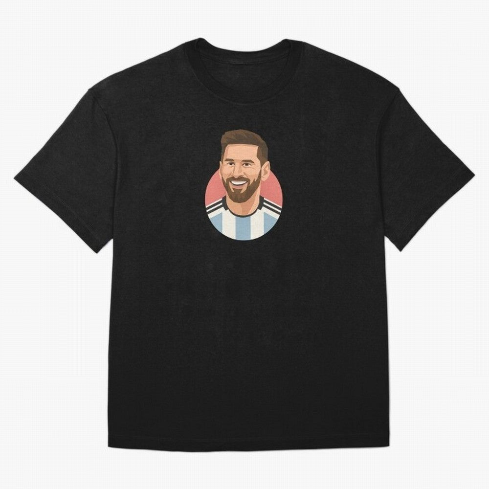 Messi Oversized T-Shirt Bring International Match Energy to FIFA World Cup 2026 for Fans of Mbappe and Spain, Bringing Stadium Chants, National Pride, Trophy Dreams and Unforgettable Football Memories; Great for Watch Parties, Sports Bars, Family