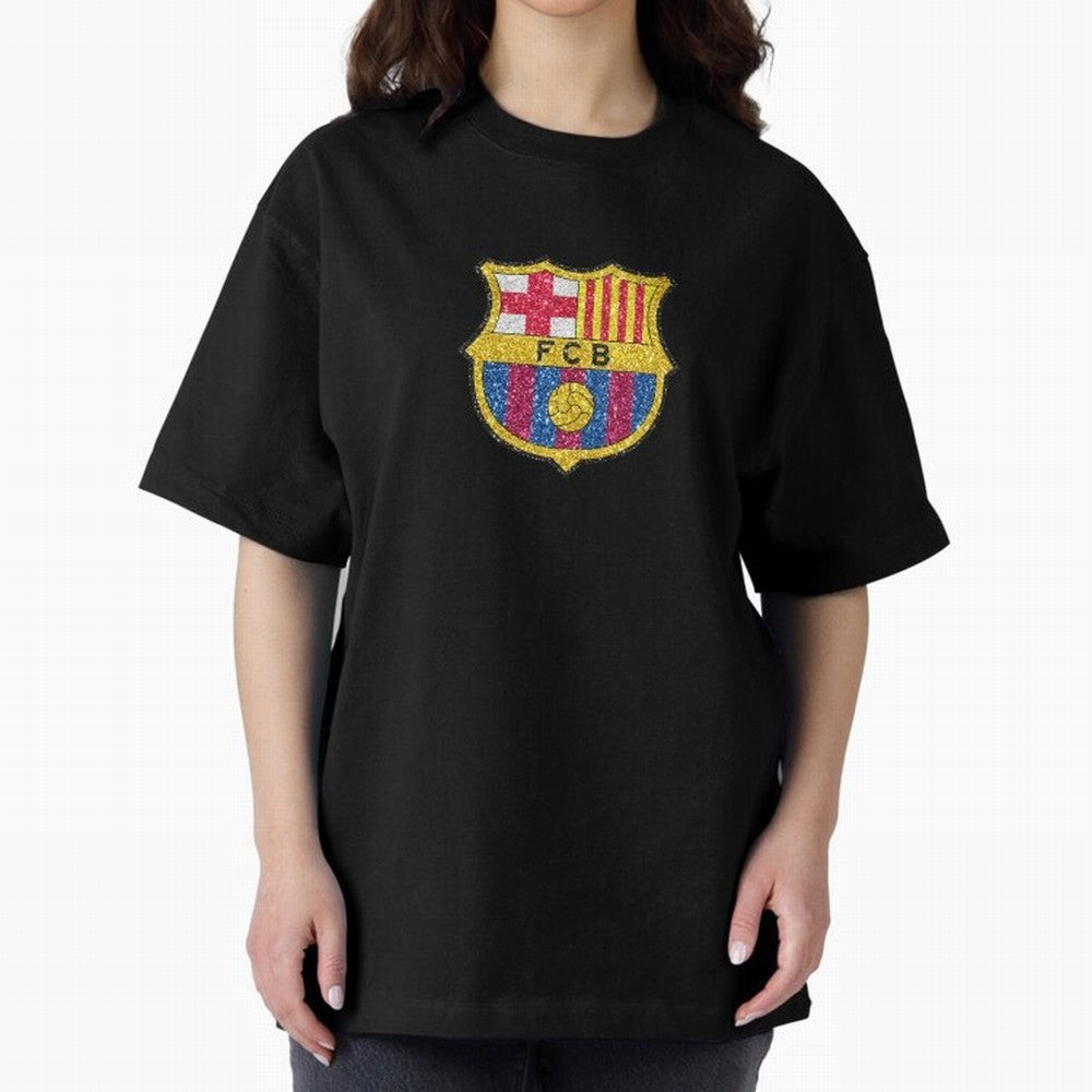 barca glitter logo Oversized T-Shirt Make Every Kick Count in FIFA World Cup 2026 Made for Cristiano Ronaldo, Haaland and CR7, Spain Energy, Game Day Rituals, Football Legends, Country Pride and the Road to the Final; Made for Collectors Who Enjoy