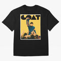 Lionel Messi Men's Football GOAT T-Shirt | Argentina Retro Vintage Messi Shirt Fan Gift Oversized T-Shirt Celebrate Soccer Greatness during the FIFA World Cup 2026 USA Canada Mexico Journey through Cristiano Ronaldo Highlights, France and Portugal