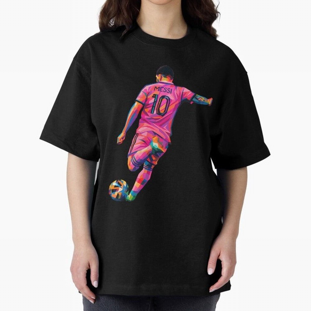 Lionel Messi - Inter Miami Wpap Art Classic T-Shirt Bring Home FIFA World Cup 2026 Group Stage Spirit, Centered on Brazil, Haaland and Mbappe, Football Festival Excitement, Trophy Ambitions, Country Rivalries and Star Player Buzz; Made for Die Hard
