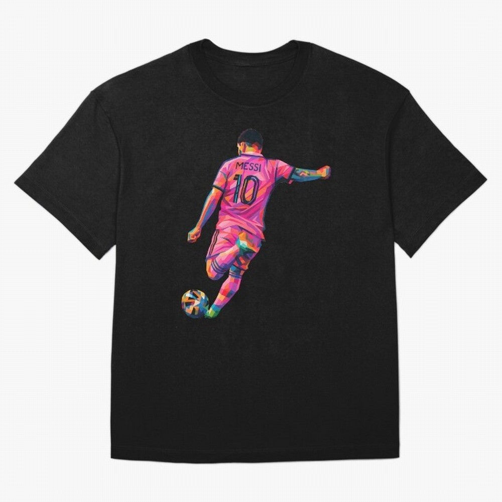 Lionel Messi - Inter Miami Wpap Art Classic T-Shirt Bring Home FIFA World Cup 2026 Group Stage Spirit, Centered on Brazil, Haaland and Mbappe, Football Festival Excitement, Trophy Ambitions, Country Rivalries and Star Player Buzz; Made for Die Hard