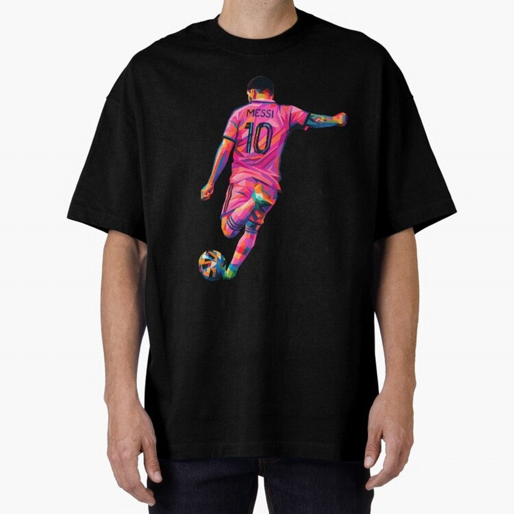 Lionel Messi - Inter Miami Wpap Art Classic T-Shirt Bring Home FIFA World Cup 2026 Group Stage Spirit, Centered on Brazil, Haaland and Mbappe, Football Festival Excitement, Trophy Ambitions, Country Rivalries and Star Player Buzz; Made for Die Hard