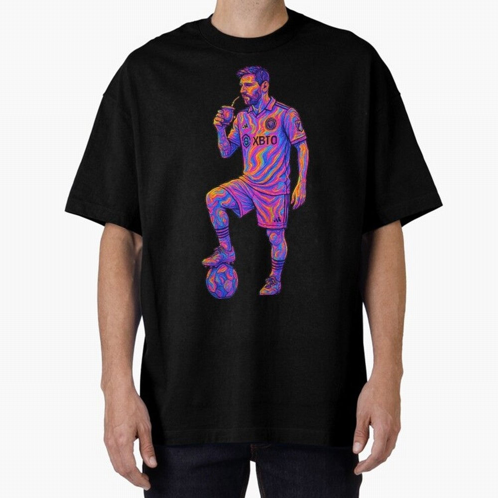 Messi Mate Vibes: Psychedelic Art by the GOAT Inter Miami Classic T-Shirt Support FIFA World Cup 2026 USA Canada Mexico Inspired by Mbappe, Portugal Energy, Retro Football Energy, Iconic Rivalries, Trophy Chase Drama and Stadium Atmosphere; Perfect