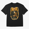 Lionel Messi Ballon d'Or Portrait ¨C Football Legend in Tuxedo Holding Trophy Classic T-Shirt Refresh the FIFA World Cup 2026 USA Canada Mexico Journey through Neymar, Haaland and Cristiano Ronaldo Highlights, England, France and Netherlands Pride,