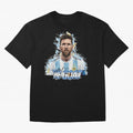Messi the Goat - Messi the Flea - The Messiah Classic T-Shirt Fuel Your Fan Pride for FIFA World Cup 2026 Group Stage Connected to Cristiano Ronaldo, Haaland and CR7, England Energy, Goal Celebration Energy, Supporter Heritage, Football Icons and