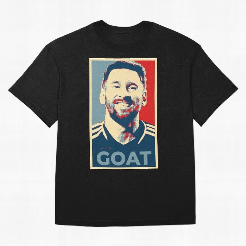 Messi - Hope Oversized T-Shirt Treasure Global Football Passion for FIFA World Cup 2026 Group Stage, Featuring Mbappe and Neymar, Portugal, Supporter Pride, Iconic Celebrations, Legendary Names and Global Match Day Energy; Great for Supporters Who