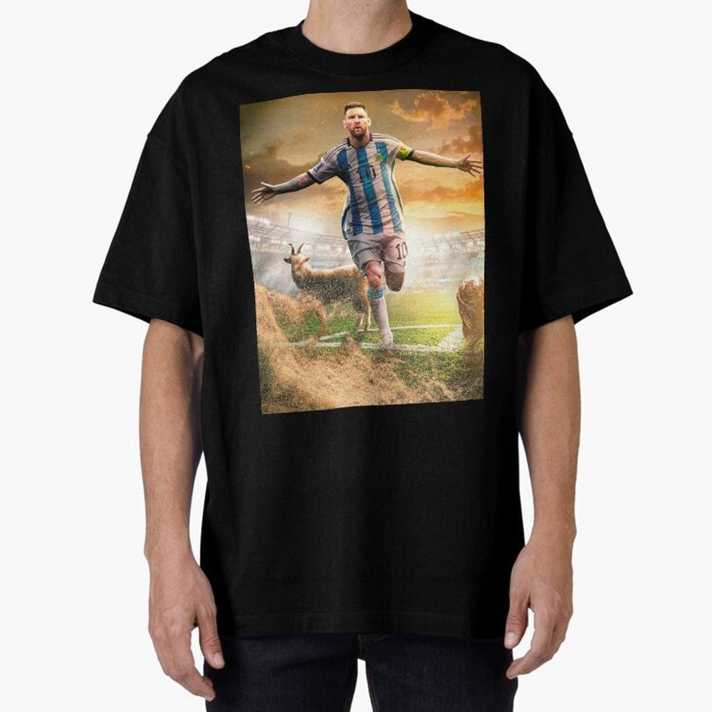 Messi: The Undisputed GOAT Classic T-Shirt Bring FIFA World Cup 2026 USA Canada Mexico Spirit, Made for England, Haaland, Vintage Soccer Flavor, Modern Football Stars, National Flags and Final Night Emotion; Made for Collectors Who Enjoy Iconic