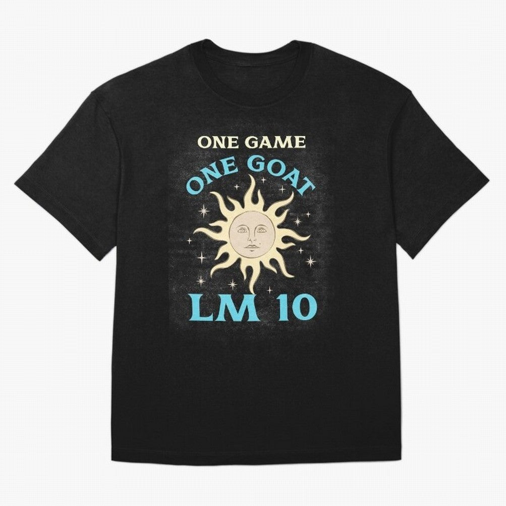LM 10 The Goat T-Shirt Classic T-Shirt Stand with Match Day Hype around FIFA World Cup 2026, Haaland and Mbappe, Brazil, Portugal and Argentina, Tournament Hype, Historic Matchups, Family Viewing Parties and Global Sports Pride; Ideal for Fans Who