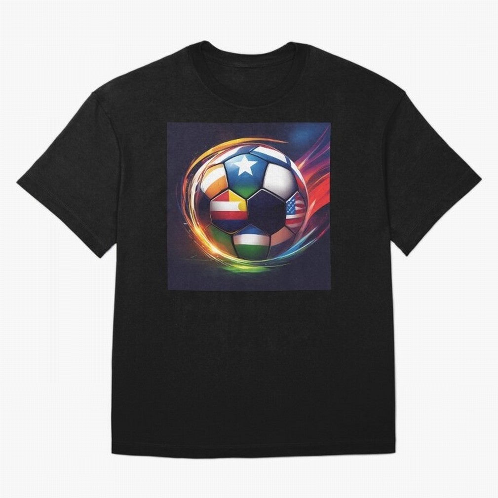 Soccer 2 Oversized T-Shirt Make Every Kick Count in FIFA World Cup 2026 USA Canada Mexico Centered on Neymar, England and Germany Energy, Supporter Pride, Iconic Celebrations, Legendary Names and Global Match Day Energy; Made for Die Hard