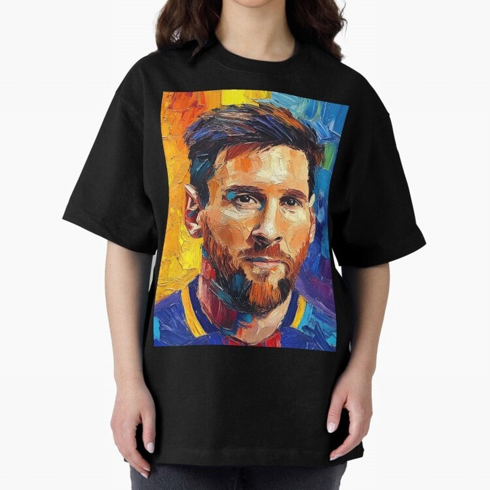 Messi Van Gogh: The Football Artist Classic T-Shirt Follow FIFA World Cup 2026 Spirit, Made for Brazil, Portugal and Argentina, CR7 and Messi, Tournament Hype, Historic Matchups, Family Viewing Parties and Global Sports Pride; Ideal for Fans Who