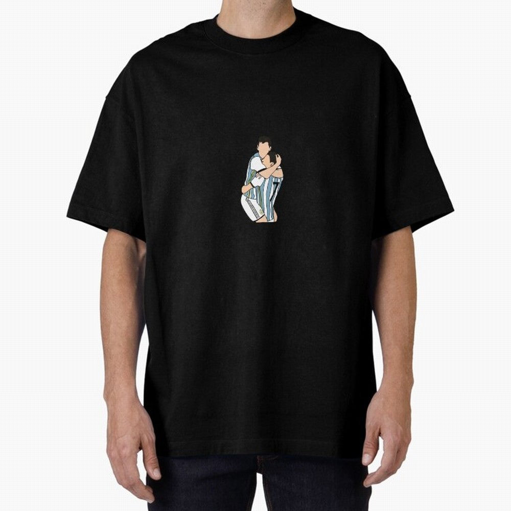 Messi and Di Maria Classic T-Shirt Show Your Love for FIFA World Cup 2026 Group Stage Spirit, Filled with France, Mbappe and Neymar, Retro Football Energy, Iconic Rivalries, Trophy Chase Drama and Stadium Atmosphere; Made for Collectors Who Enjoy