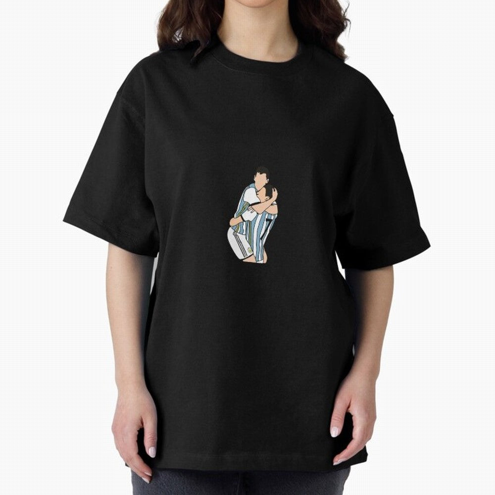 Messi and Di Maria Classic T-Shirt Show Your Love for FIFA World Cup 2026 Group Stage Spirit, Filled with France, Mbappe and Neymar, Retro Football Energy, Iconic Rivalries, Trophy Chase Drama and Stadium Atmosphere; Made for Collectors Who Enjoy