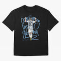 Messi, crowned with glory Active T-Shirt Live for the Drama of FIFA World Cup 2026 USA Canada Mexico Spirit, Inspired by Argentina, France and Brazil, CR7 and Messi, Retro Football Energy, Iconic Rivalries, Trophy Chase Drama and Stadium
