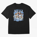 Lionel Messi Footballer Classic T-Shirt Bring Champion Energy into FIFA World Cup 2026 USA Canada Mexico for Fans of Messi and Portugal, Spain and Germany, Bringing Sports Nostalgia, International Competition, Famous Players and Unforgettable