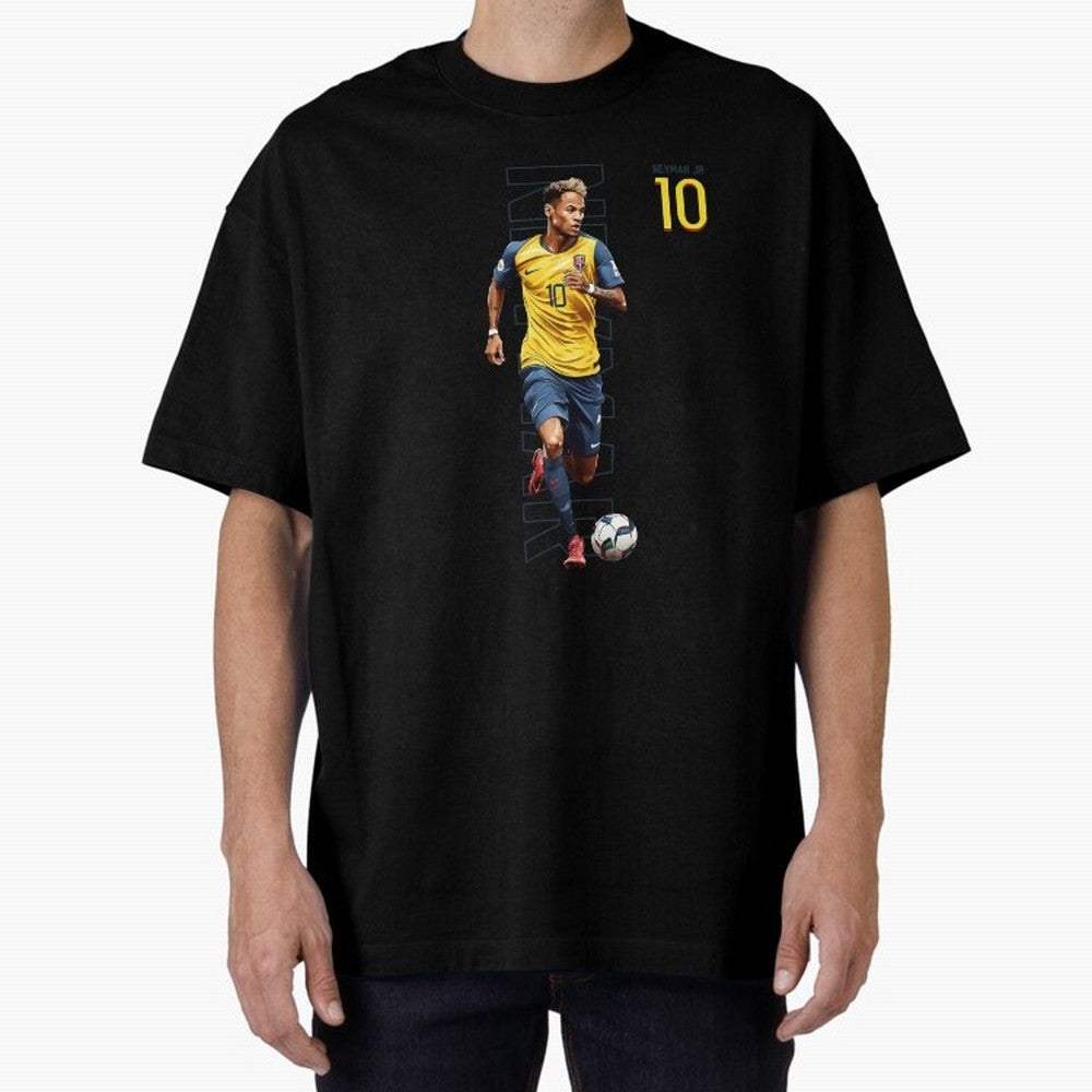 Neymar No. 10 Artwork For Tee/Sticker Essential T-Shirt Feel the Trophy Chase of FIFA World Cup 2026 Group Stage Capturing Neymar, Portugal Energy, Vintage Soccer Flavor, Modern Football Stars, National Flags and Final Night Emotion; Great for