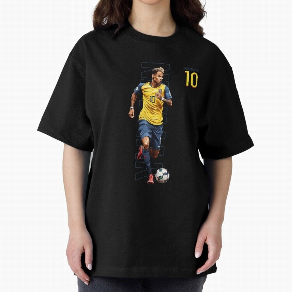 Neymar No. 10 Artwork For Tee/Sticker Essential T-Shirt Feel the Trophy Chase of FIFA World Cup 2026 Group Stage Capturing Neymar, Portugal Energy, Vintage Soccer Flavor, Modern Football Stars, National Flags and Final Night Emotion; Great for